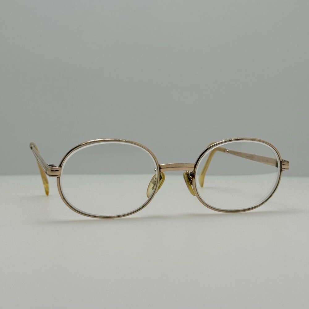 Safilo Eye Glasses Eyeglasses Frames 20/000 Gold 135
